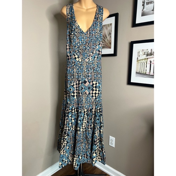 Anthropologie Let Me Be Flounced Maxi Dress - Picture 4 of 5